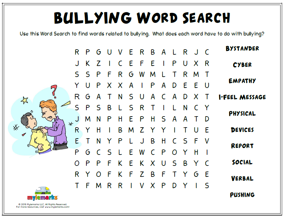 bullying-wordsearch