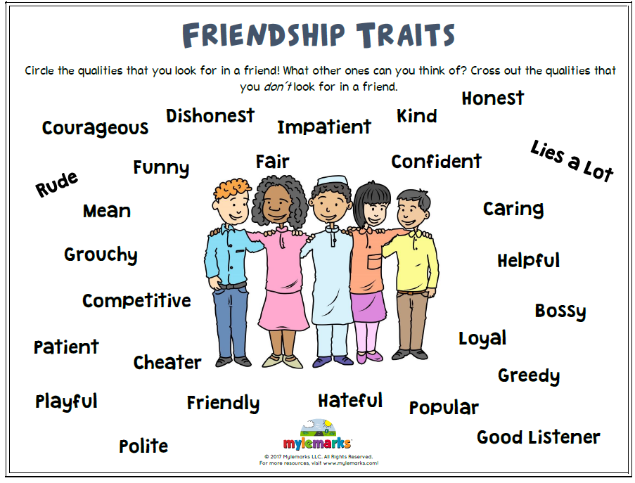A qualities that good friend make 25 Qualities