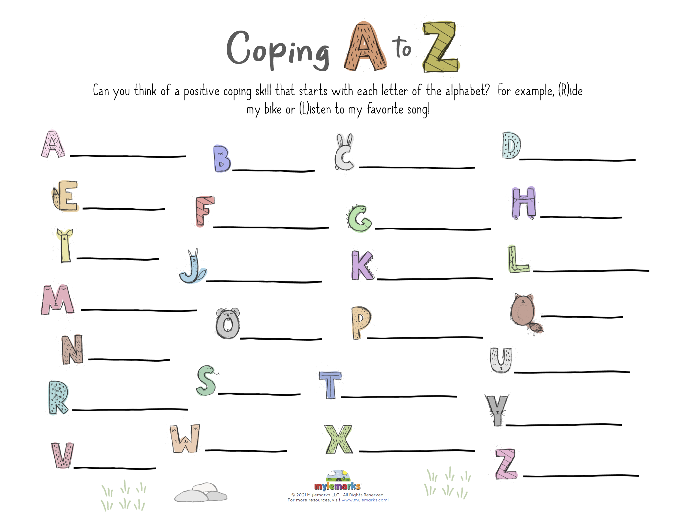 Coping A to Z! [F]