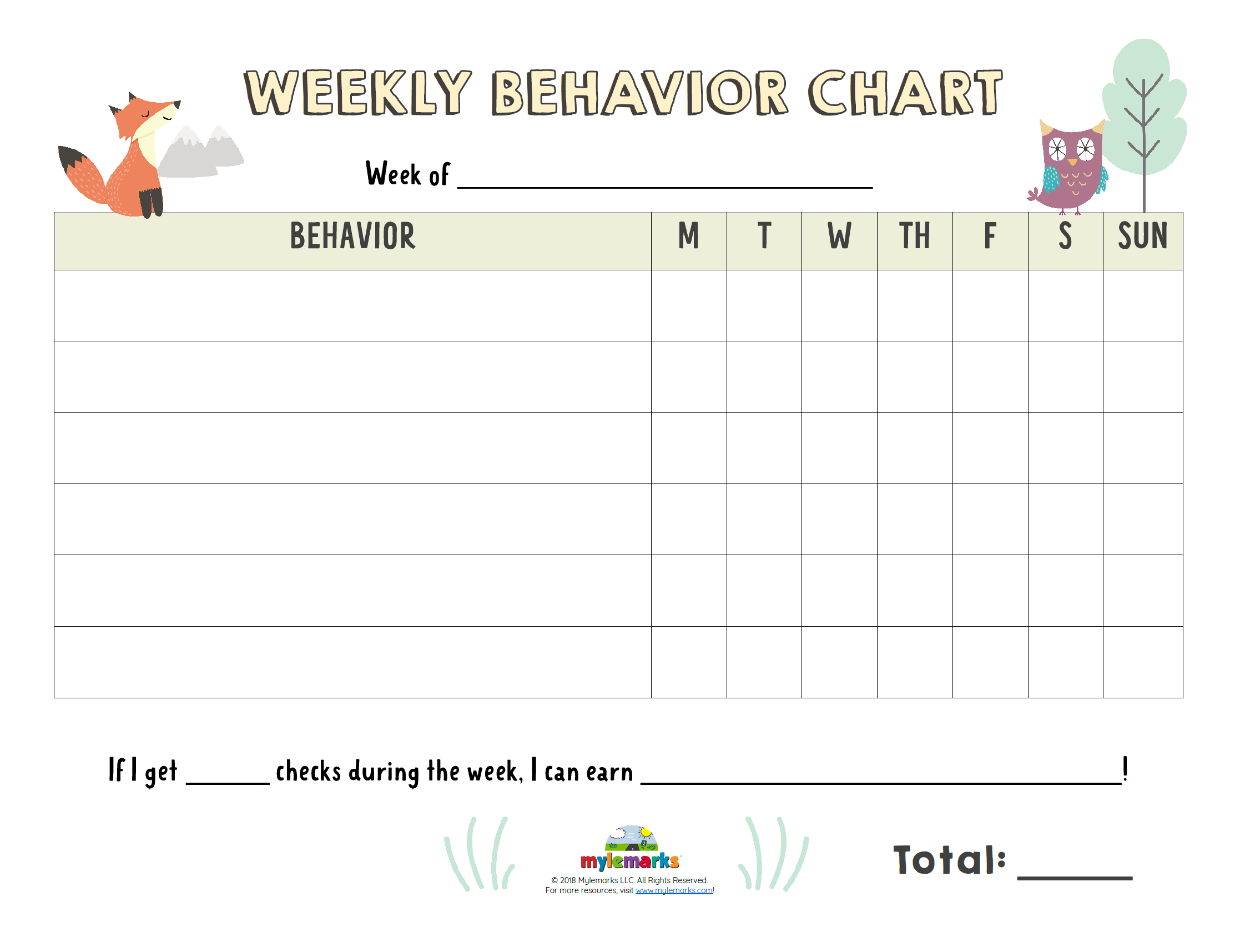 weekly-behavior-chart
